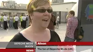 Depeche mode in Kiyv (Ukraine) by News TV Channel 24 (30.06.2013)