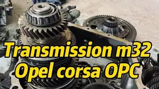 Opel corsa OPC восстановление, разборка МКПП m32