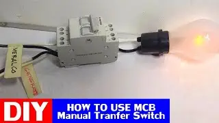 PAANO GAMITIN ANG MTS SA MERALCO TO GENERATOR
