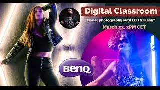 Digital Classroom “Model photography, combining LED and flash”