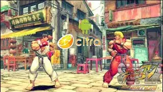 Street fighter IV citra Android 60fps