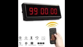 Leadleds 1.5 inch LED Display Countdown Timer Digital Clock