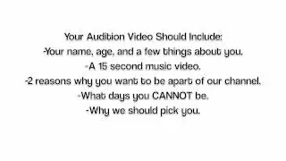 NEW COLLAB CHANNEL?! (AUDITIONS CLOSED)