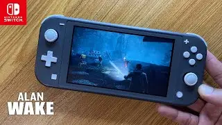 Alan Wake Remastered Nintendo Switch Lite Gameplay