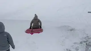 Катаюсь на ватрушке