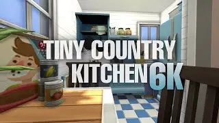 Country Kitchen Kit Build | No CC | The Sims 4 Speed Build