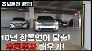 주차를 이렇게 잘할 수 있나?!(10년 장롱면허 주차배우기)