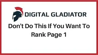 The 1 thing Keeping You From Ranking