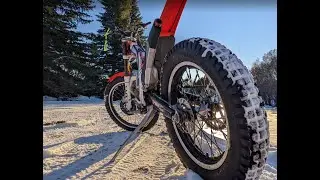 Bluebird Day On The Trials Bike