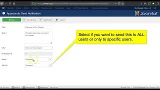 How to send push notification for mobile app