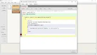 Java Programming   BlueJ Environment Divisibility of a Number