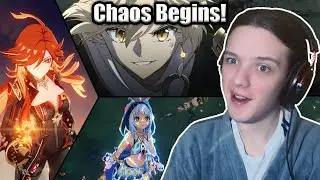 THIS IS INSANE! | Version 5.1 Trailer + 4th Anniversary Theme Song REACTION | Genshin Impact