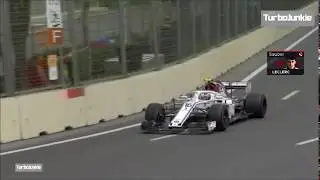 F1 2018 Azerbaijan GP Charles LeClerc P6 Team Radio