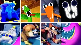 Rainbow Friends Vs Clucky's Full Gameplay