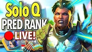 🔴 LIVE - #1 Maggie Solo Queuing Predator Ranked.