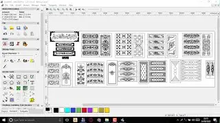wood carving machine free design  in Dxf file ll wardrope part-2 ll Shojibcottage