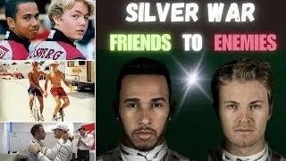 Lewis hamilton Vs Nico Rosberg Friends to Enemies #f1 #lewishamilton #formula1 #nicorosberg #f12023