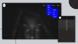 Responsive Navigation Bar With Drop Down Menu using HTML and CSS