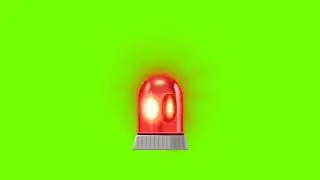 Police Siren Greenscreen Effect