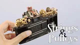Restoring a Minolta SRT - The Famous Strings and Pulleys Camera of 1970s