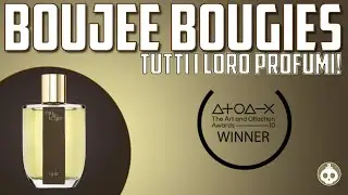 Tutti i profumi di BOUJEE BOUGIES | Vincitori Art and Olfaction AWARD 2024