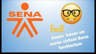 pasos para hacer curso SENA Territorium FACIL