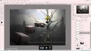 Making Tree Of Life Surrealism Manipulation Scene Effect In Photoshop