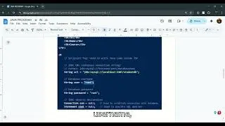 Fetch and Display Records from Database using JSP & JDBC | BCA Sem 6 Practical