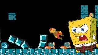 SUPER MARIO OF AMOEBA | SpongeBob not Jelly Mario
