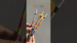 Lego Pencils 🌷✨#trendingshorts #shorts #stationary