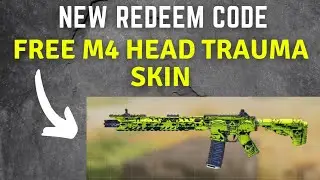 *NEW* REDEEM CODE FOR GARENA CODM | REDEEM CODE FOR M4 HEAD TRAUMA SKIN | COD MOBILE