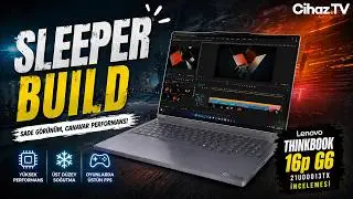 Lenovo ThinkBook 16P G6 21U00013TX review - AMD Ryzen 9 8940HX RTX 5060 2x16GB 5200MHz DDR5 RAM