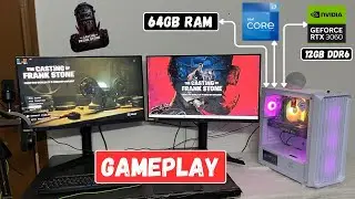 THE CASTING OF FRANK STONE Gameplay Review : Intel 12th Gen Core i7, RTX 3060 12 GB, 64GB RAM DDR4