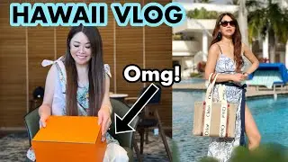 I GOT A RARE HERMES BAG 😍 + My First Time In Kauai! HAWAII VLOG 🌺