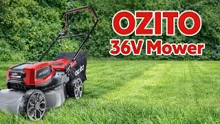 Is A Battery Lawnmower Any Good? Ozito 36v Mower