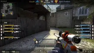 Space Soldiers paz AWP ACE vs Cloud9 Cobble @ ELEAGUE MAJOR BOSTON 2018