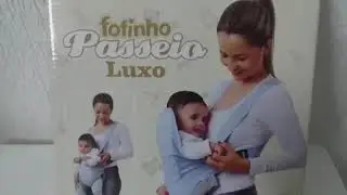 Canguru Bebê de Passeio.Como usar passo a passo