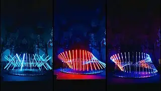 Vilniaus šviesų festivalis 2024. COLLECTIVE SCALE - FLUX 1/2 @ Šv. Kotrynos bažnyčia