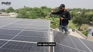 Book Professional Solar Cleaning Services | Mahir Company