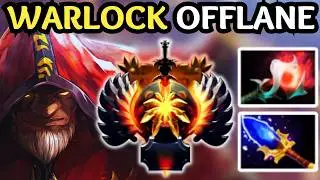 🔥 WARLOCK OFFLANE — NEW META PICK ?! | DOTA 2 🔥
