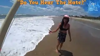 Karen Harasses Fishermen for catching shark
