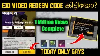 Eid special music video redeem code || free fire Bangladesh music video redeem code || Gwmbro