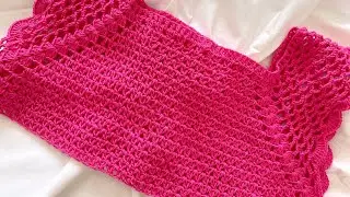 T-shirt crochet raglan top 
