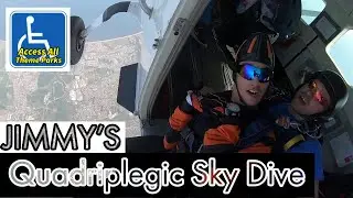 Quadriplegic Skydive♿️