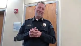 James Freeman Puts Logan Police Chief in His Place! **MIRROR**