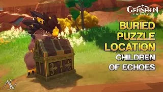 Buried Puzzle Location (Hidden Precious Chest) - Children of Echoes | Genshin Impact