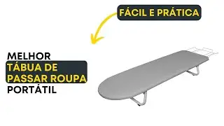 Tábua de Passar Portátil: REVOLUÇÃO na Hora de Passar Roupas? Review Completo 2024