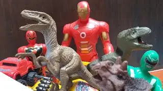 Hunting Found Jurassic World Evolution 2 t rex ironman power ranger #trex#powerranger