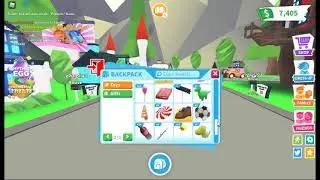 Whats in my inventory (Roblox Adopt Me)
