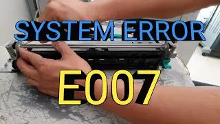 CANON IR2022 SYSTEM ERROR E007